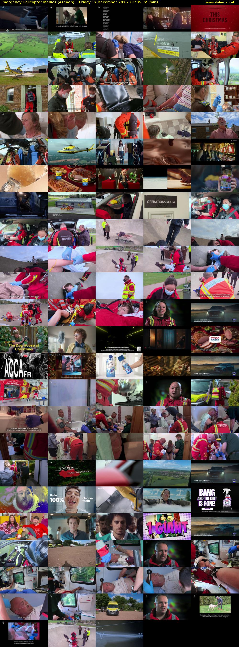 Emergency Helicopter Medics (4seven) Friday 12 December 2025 01:05 - 02:10