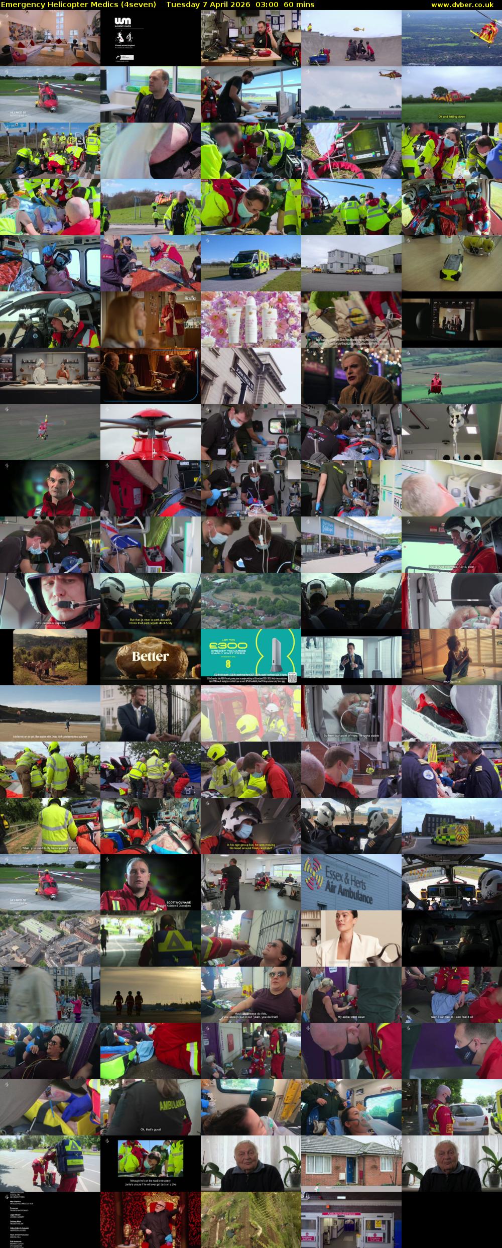 Emergency Helicopter Medics (4seven) Tuesday 7 April 2026 03:00 - 04:00