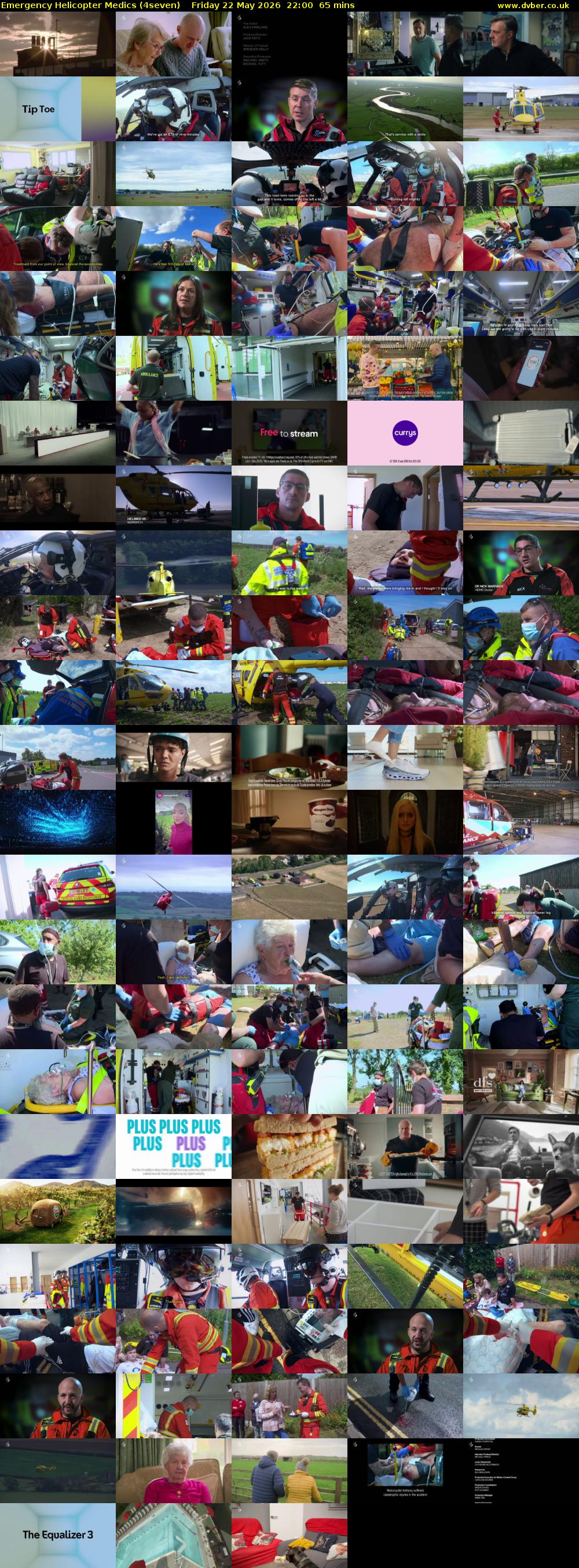 Emergency Helicopter Medics (4seven) Friday 22 May 2026 22:00 - 23:05