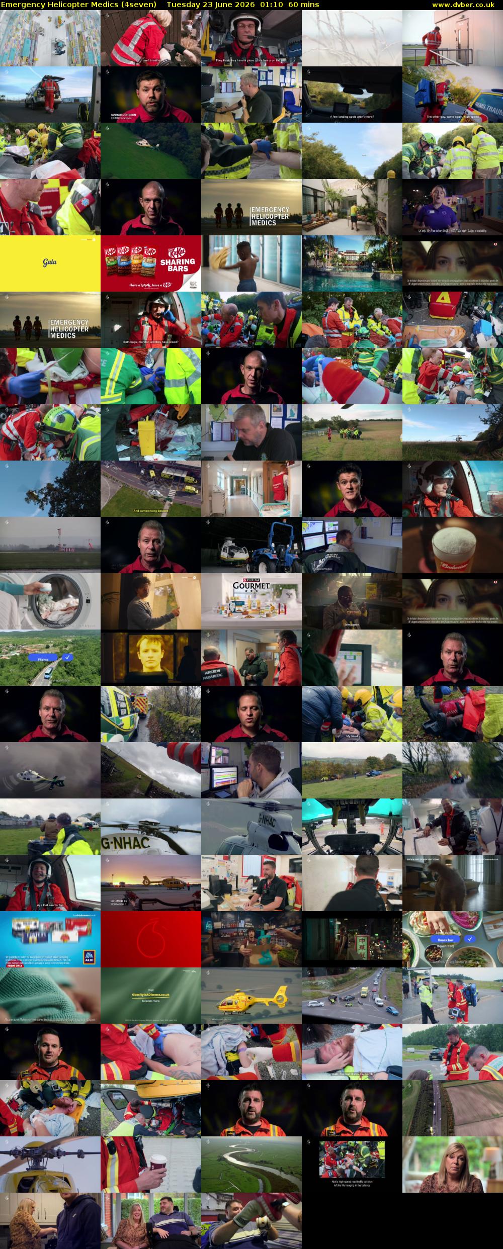 Emergency Helicopter Medics (4seven) Tuesday 23 June 2026 01:10 - 02:10