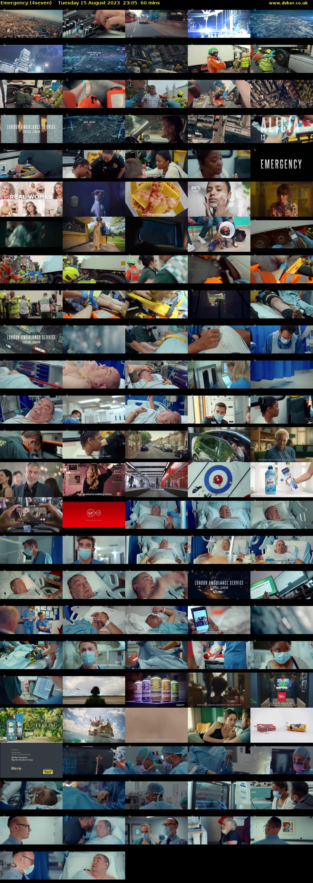 Emergency (4seven) Tuesday 15 August 2023 23:05 - 00:05