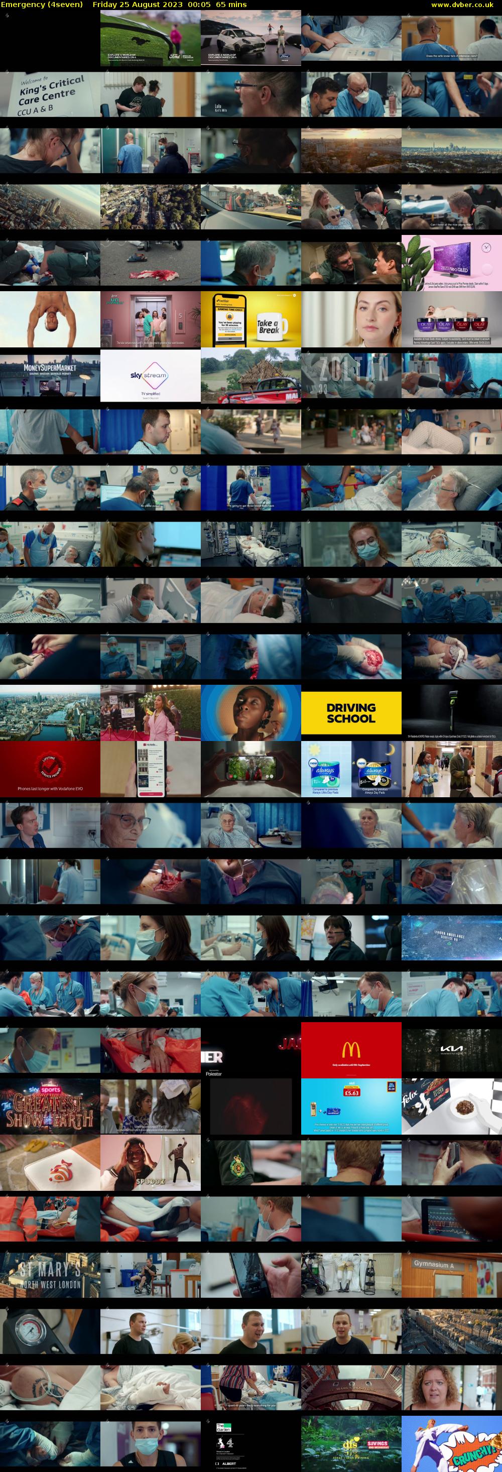Emergency (4seven) Friday 25 August 2023 00:05 - 01:10