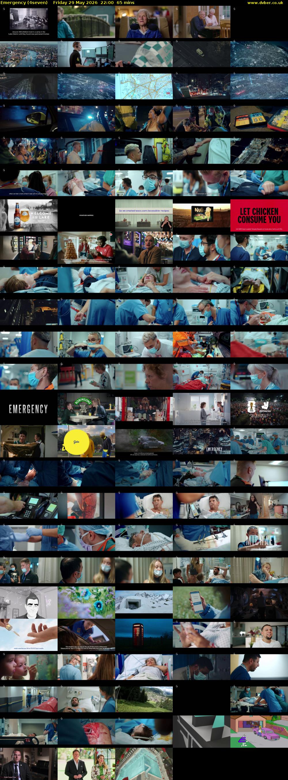 Emergency (4seven) Friday 29 May 2026 22:00 - 23:05