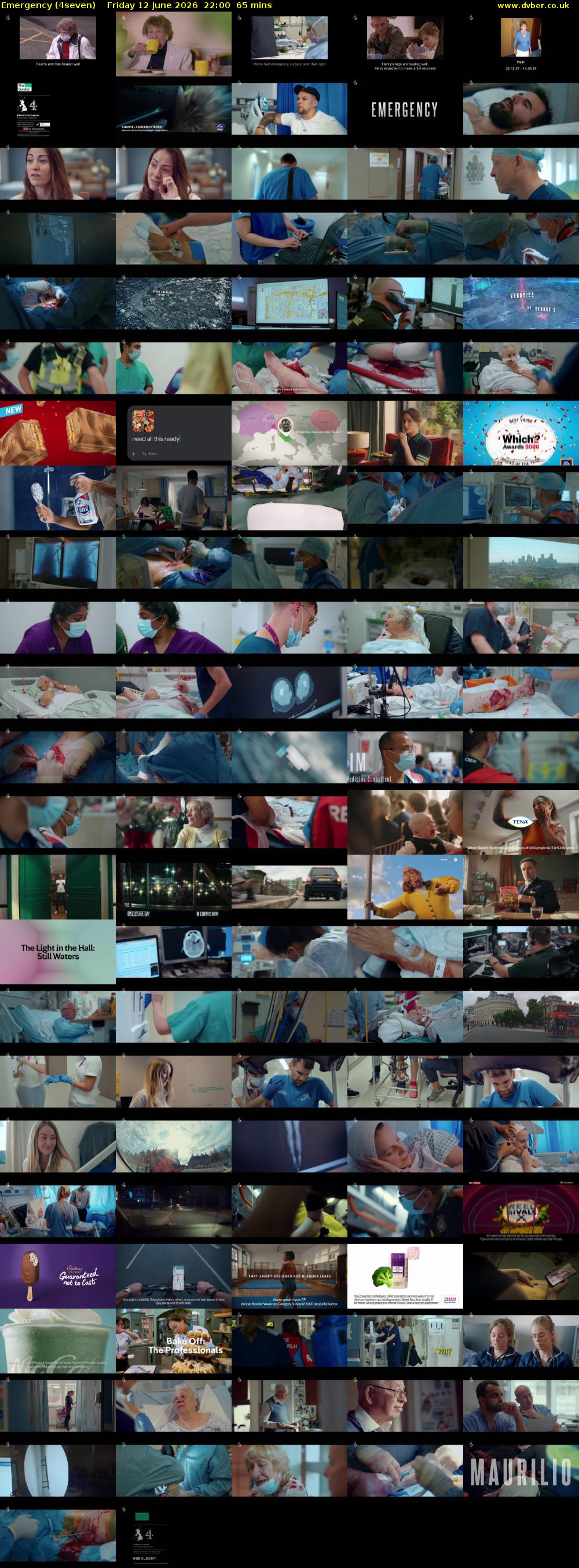 Emergency (4seven) Friday 12 June 2026 22:00 - 23:05