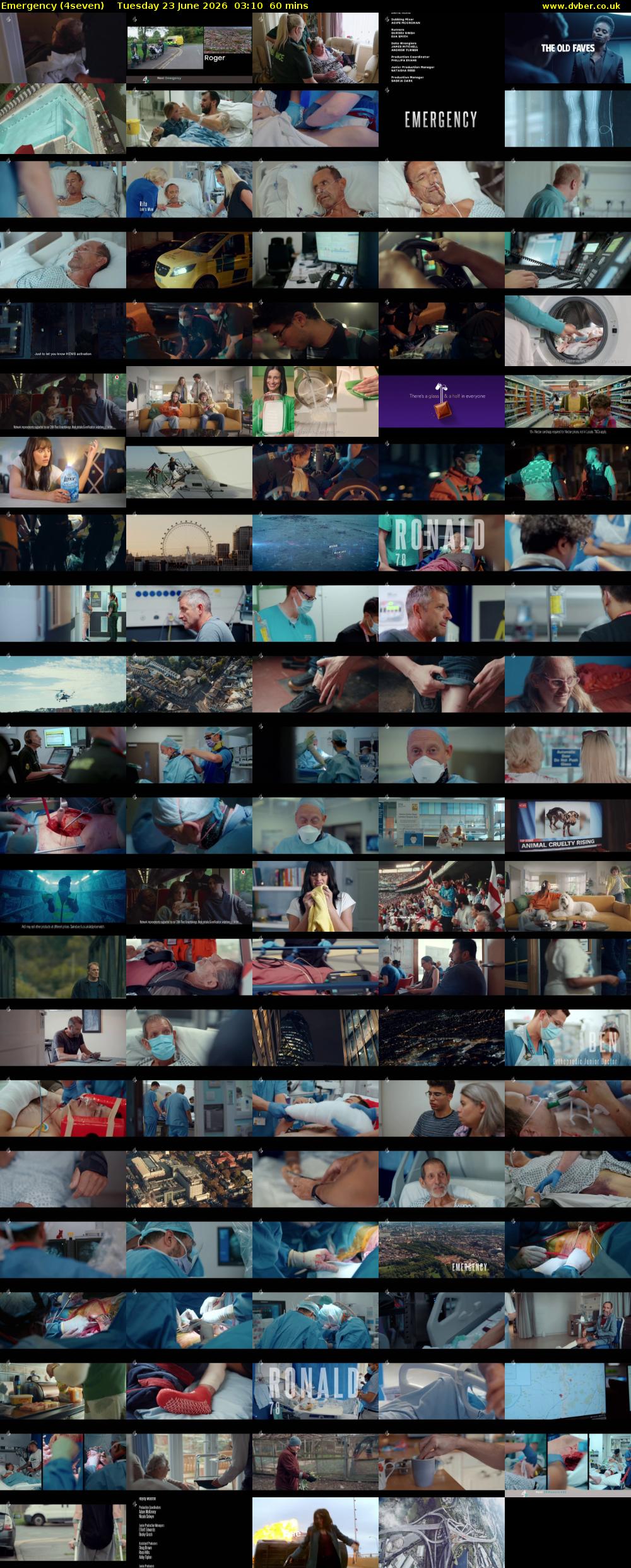Emergency (4seven) Tuesday 23 June 2026 03:10 - 04:10