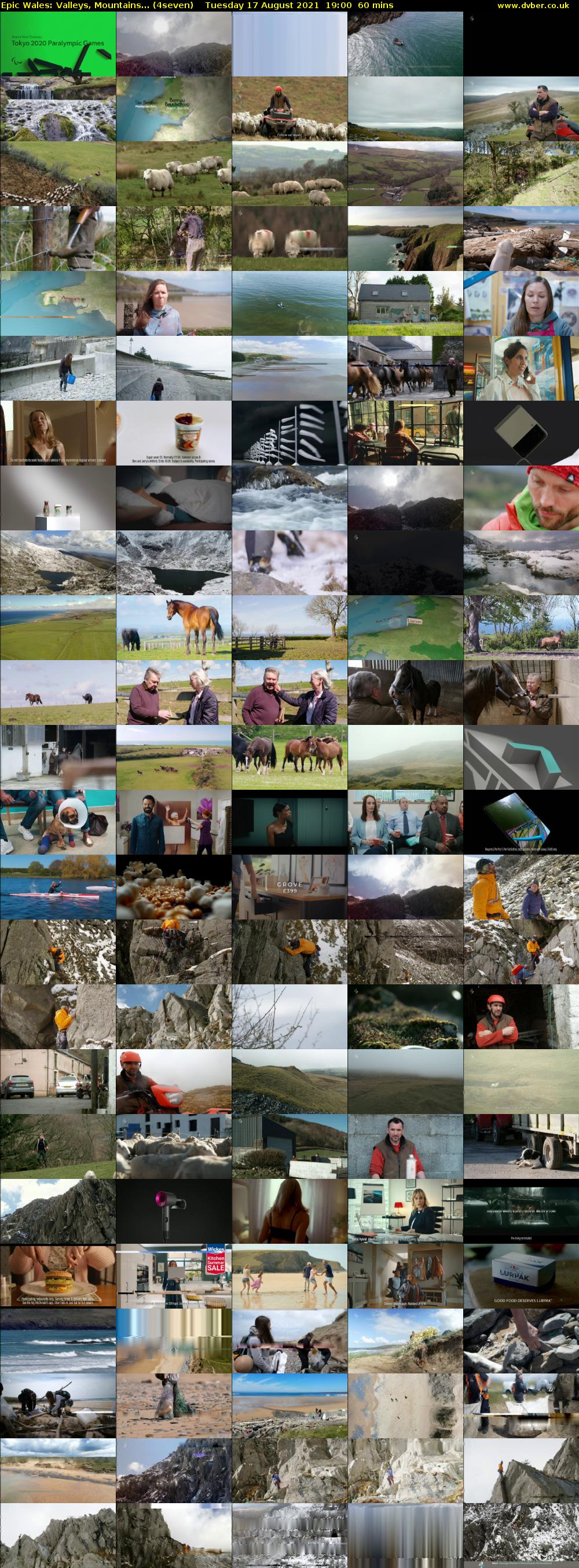 Epic Wales: Valleys, Mountains... (4seven) Tuesday 17 August 2021 19:00 - 20:00