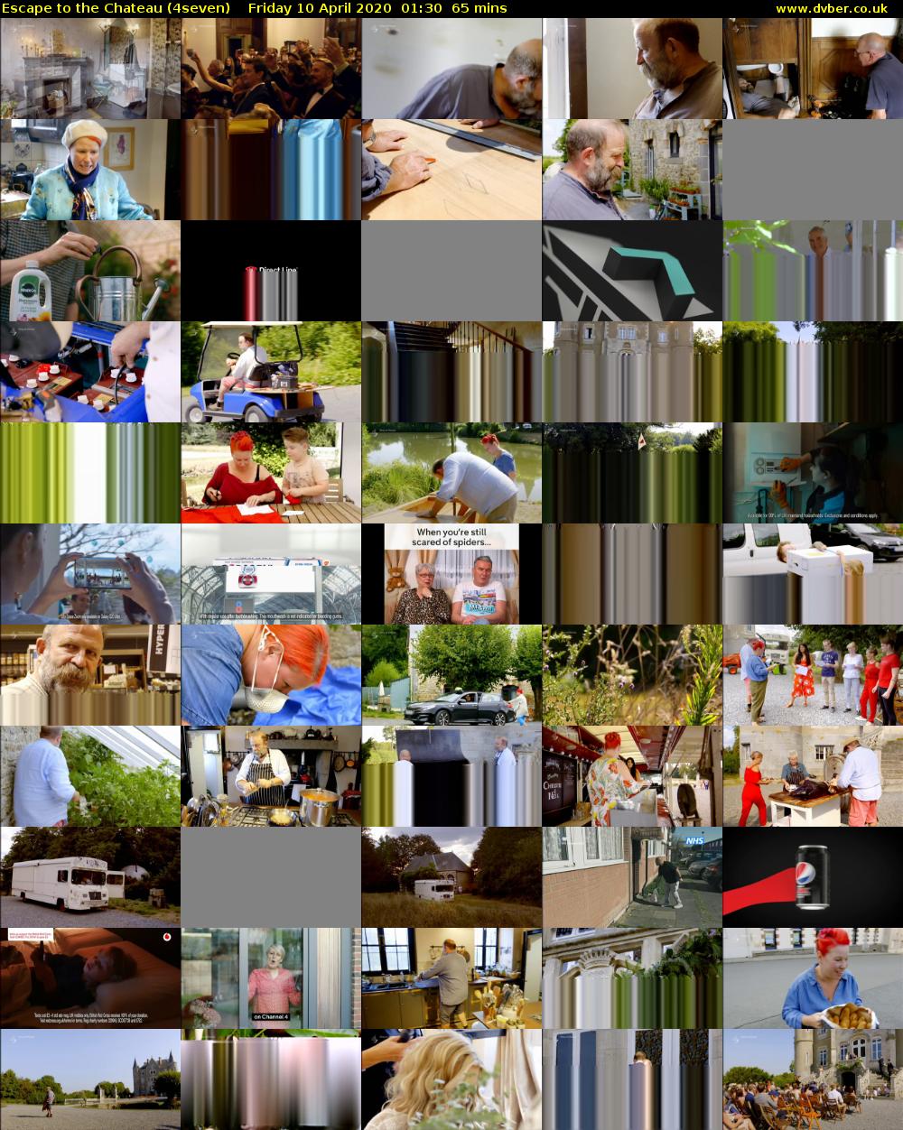 Escape to the Chateau (4seven) Friday 10 April 2020 01:30 - 02:35