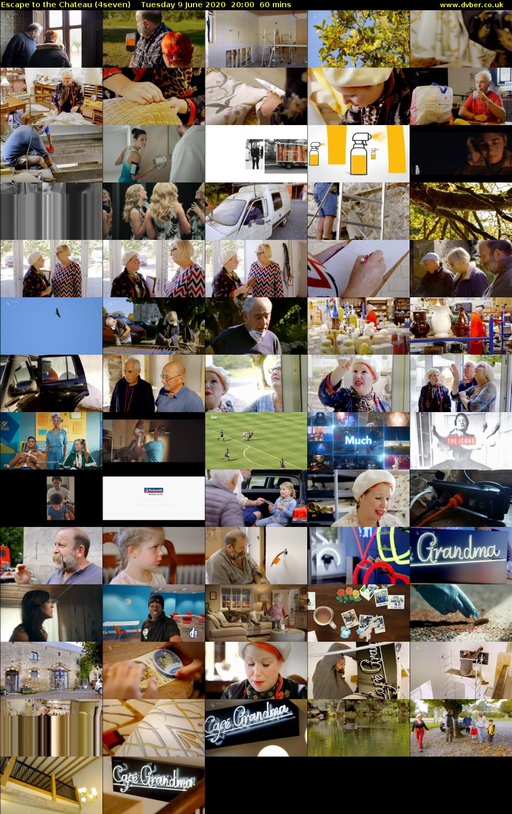 Escape to the Chateau (4seven) Tuesday 9 June 2020 20:00 - 21:00