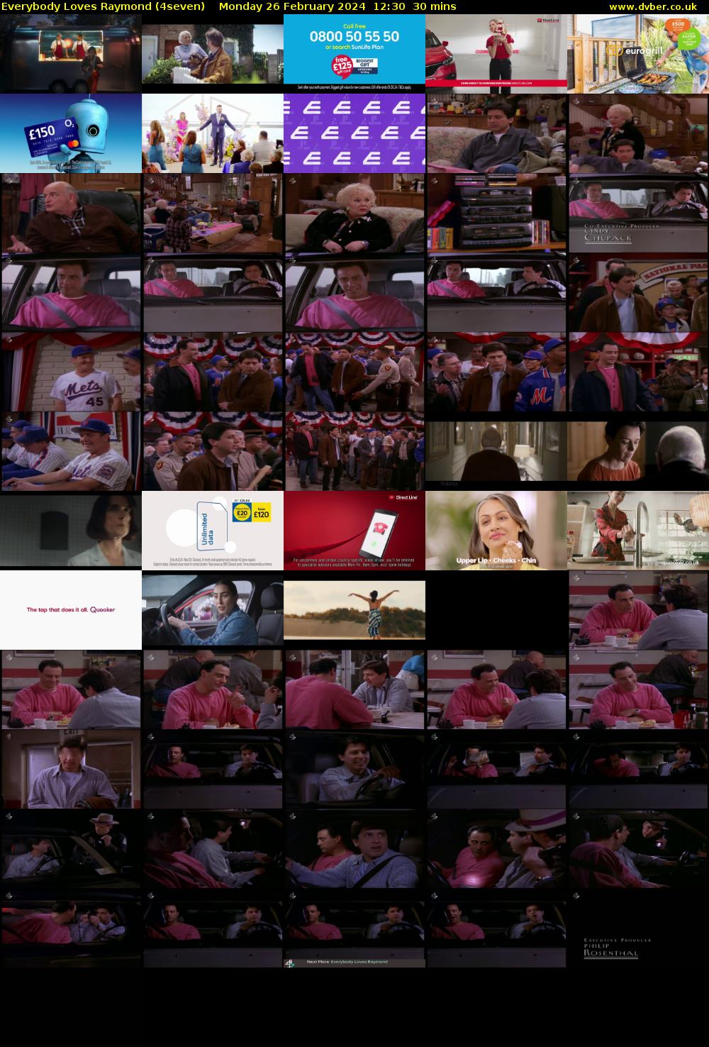 Everybody Loves Raymond (4seven) Monday 26 February 2024 12:30 - 13:00
