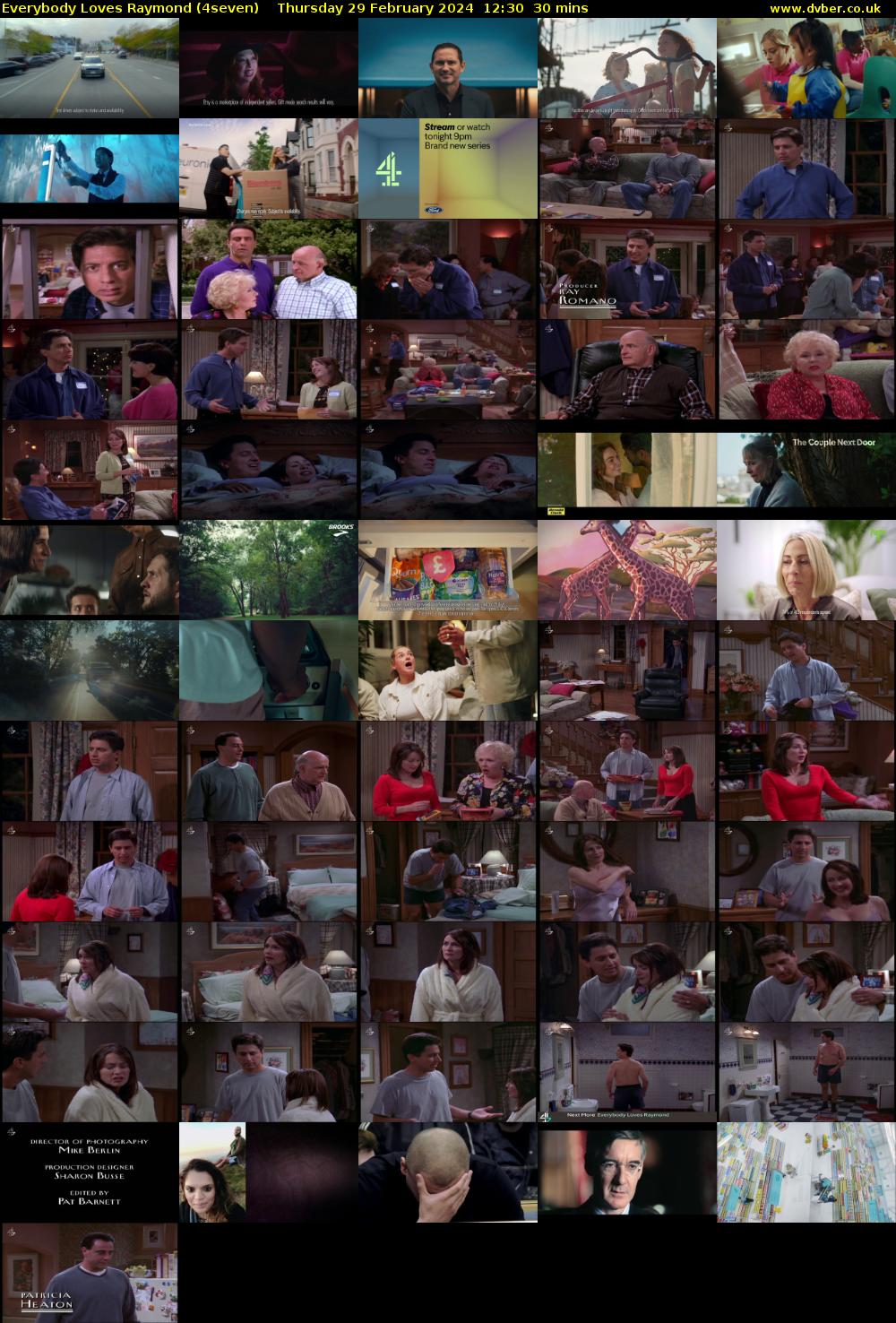 Everybody Loves Raymond (4seven) Thursday 29 February 2024 12:30 - 13:00