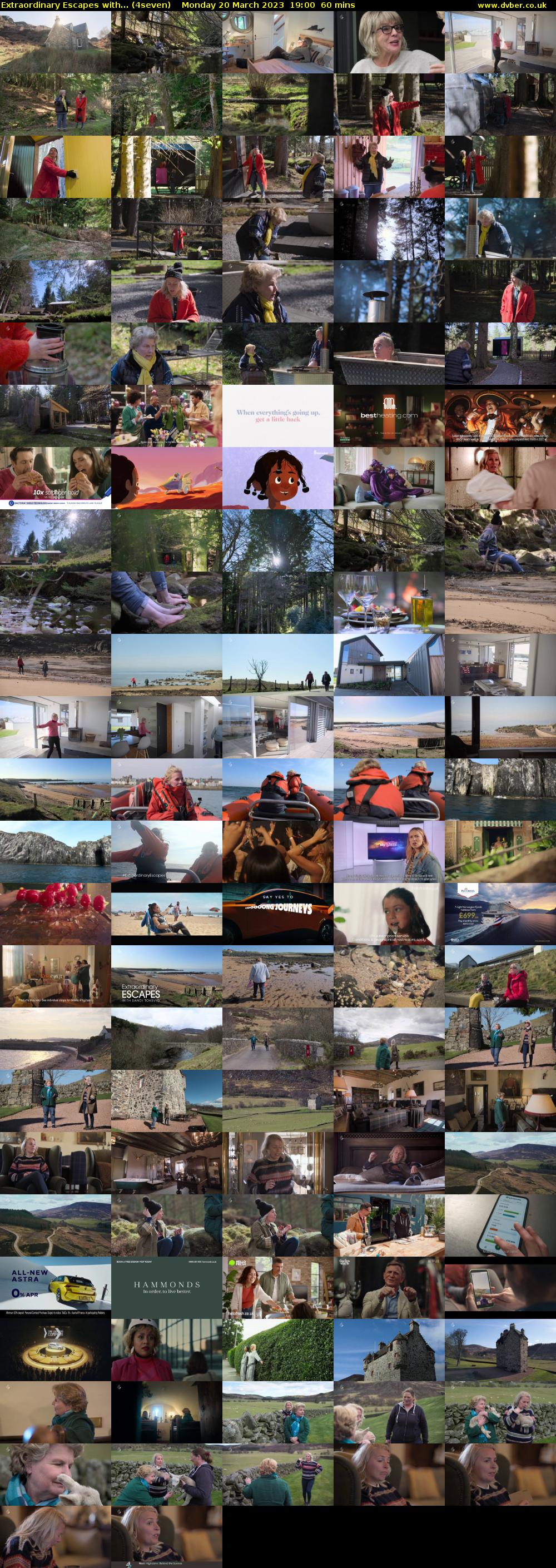 Extraordinary Escapes with... (4seven) Monday 20 March 2023 19:00 - 20:00
