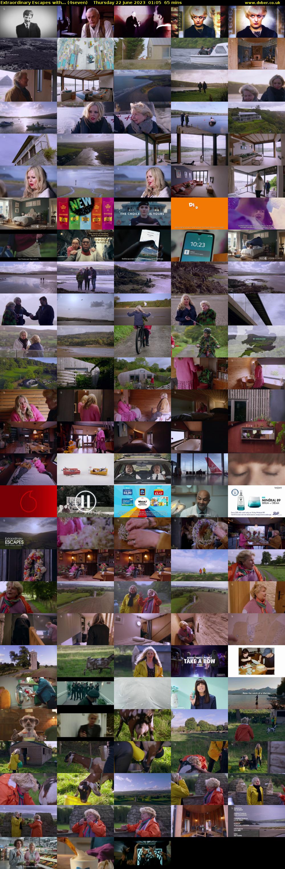 Extraordinary Escapes with... (4seven) Thursday 22 June 2023 01:05 - 02:10