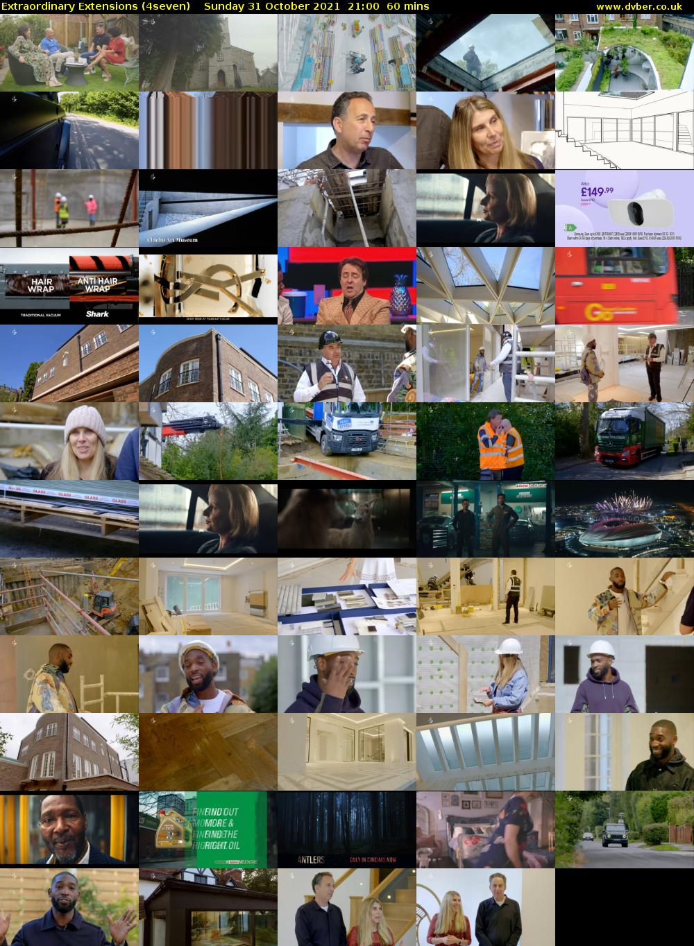 Extraordinary Extensions (4seven) Sunday 31 October 2021 21:00 - 22:00