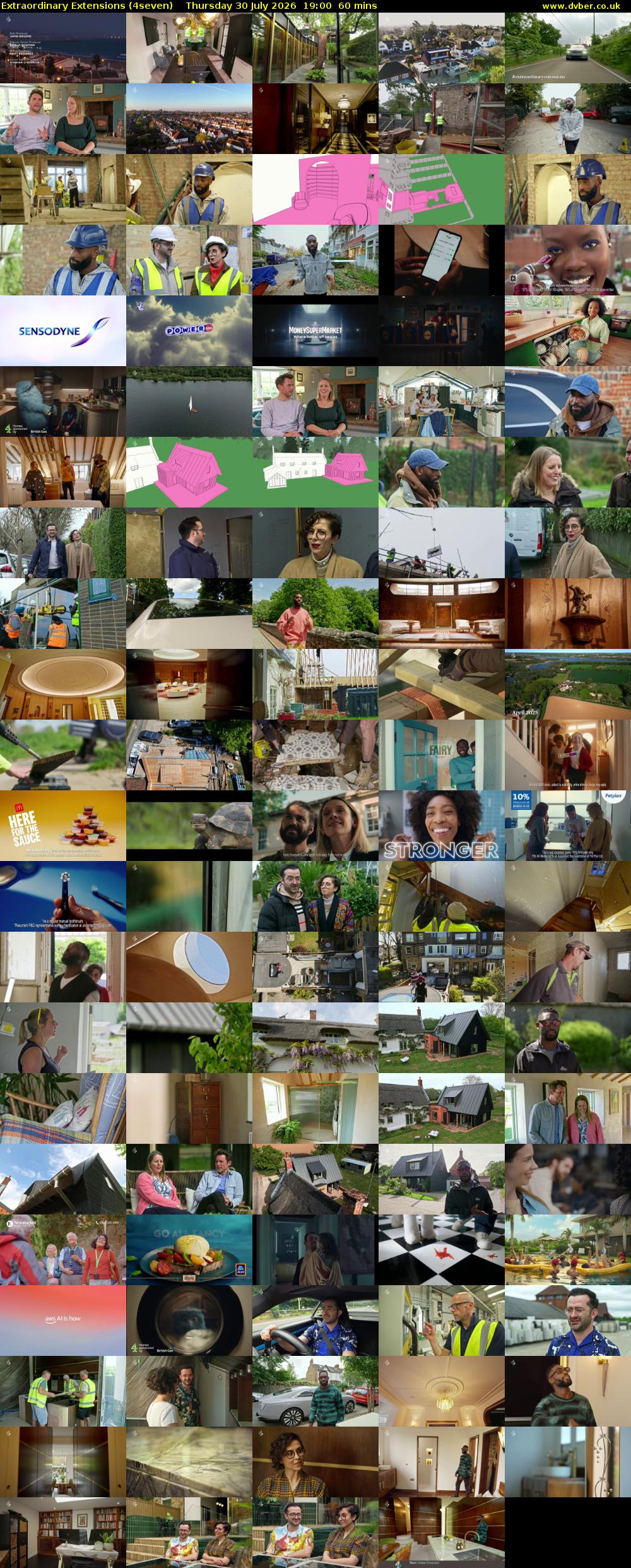 Extraordinary Extensions (4seven) Thursday 30 July 2026 19:00 - 20:00