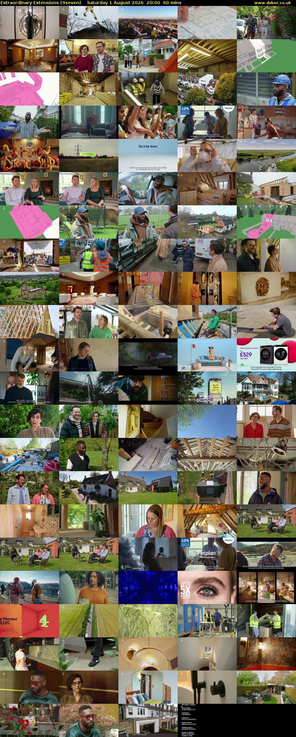 Extraordinary Extensions (4seven) Saturday 1 August 2026 20:00 - 21:00