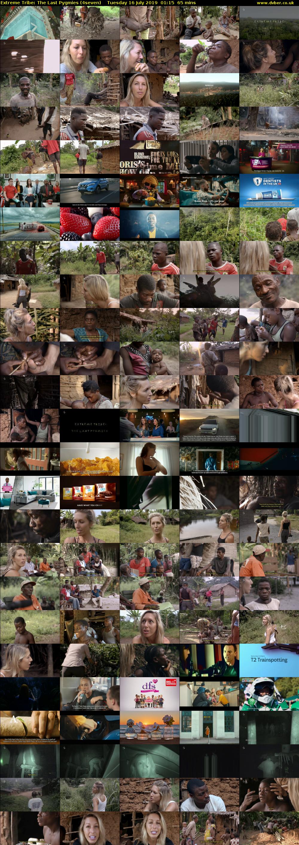 Extreme Tribe: The Last Pygmies (4seven) Tuesday 16 July 2019 01:15 - 02:20