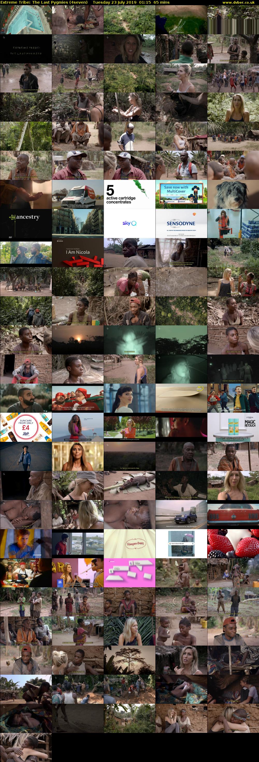 Extreme Tribe: The Last Pygmies (4seven) Tuesday 23 July 2019 01:15 - 02:20