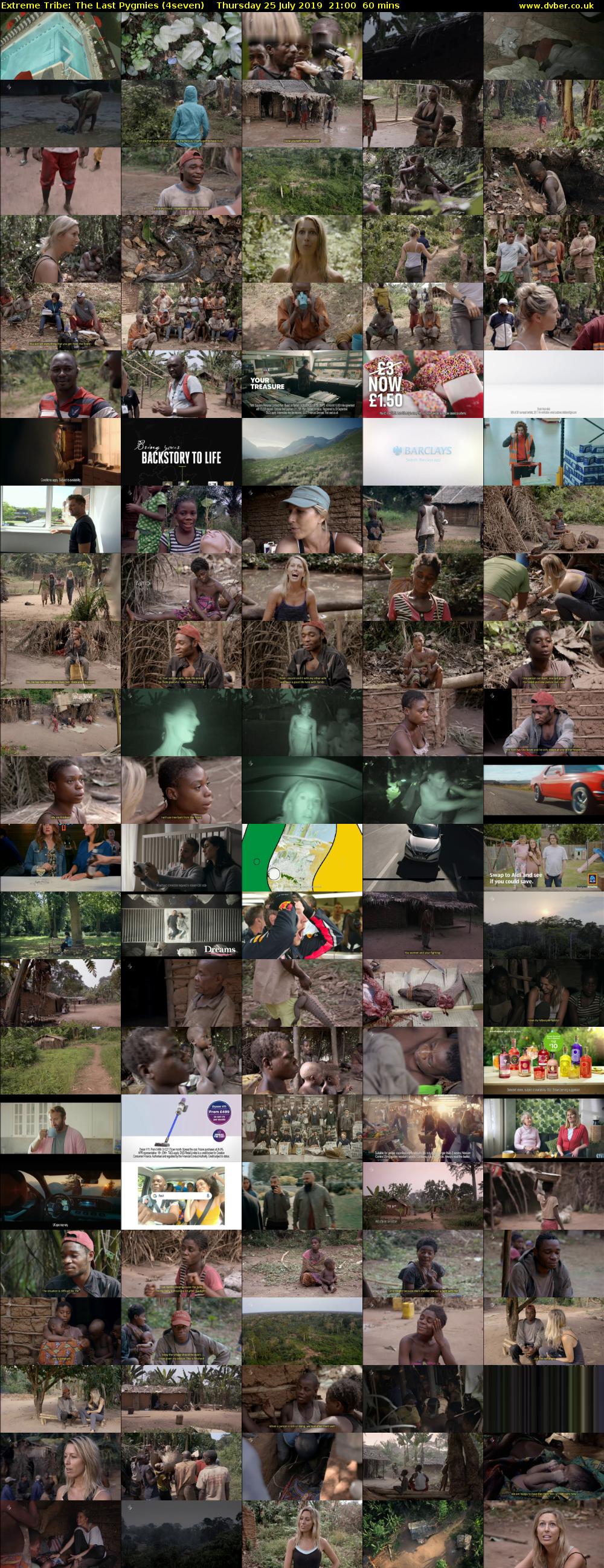 Extreme Tribe: The Last Pygmies (4seven) Thursday 25 July 2019 21:00 - 22:00