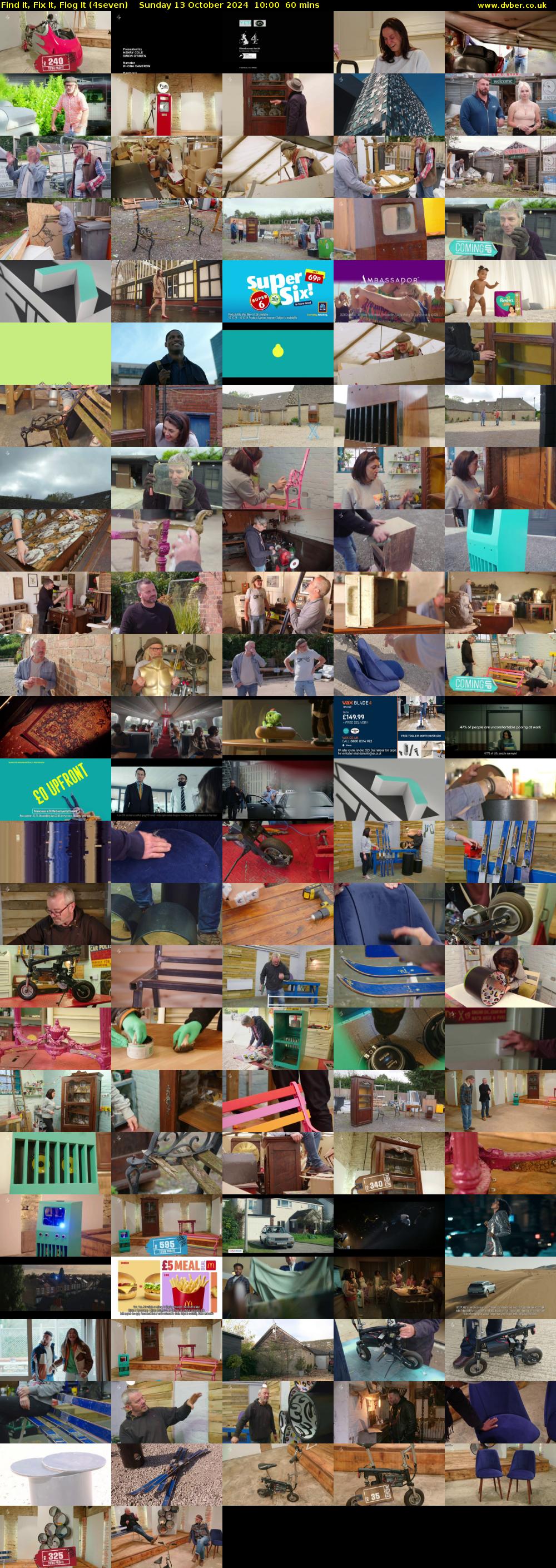 Find It, Fix It, Flog It (4seven) Sunday 13 October 2024 10:00 - 11:00