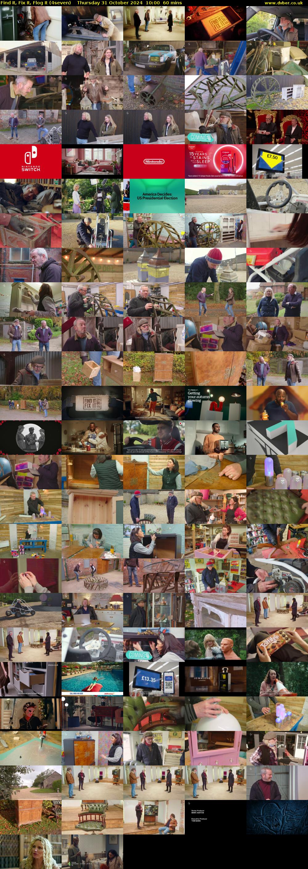Find It, Fix It, Flog It (4seven) Thursday 31 October 2024 10:00 - 11:00
