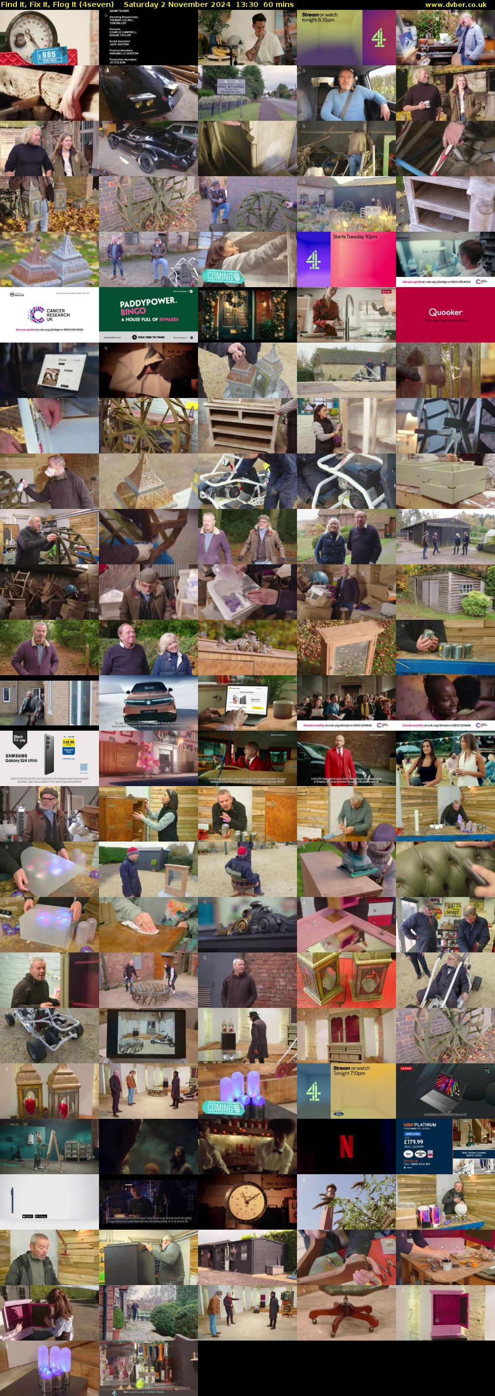 Find It, Fix It, Flog It (4seven) Saturday 2 November 2024 13:30 - 14:30