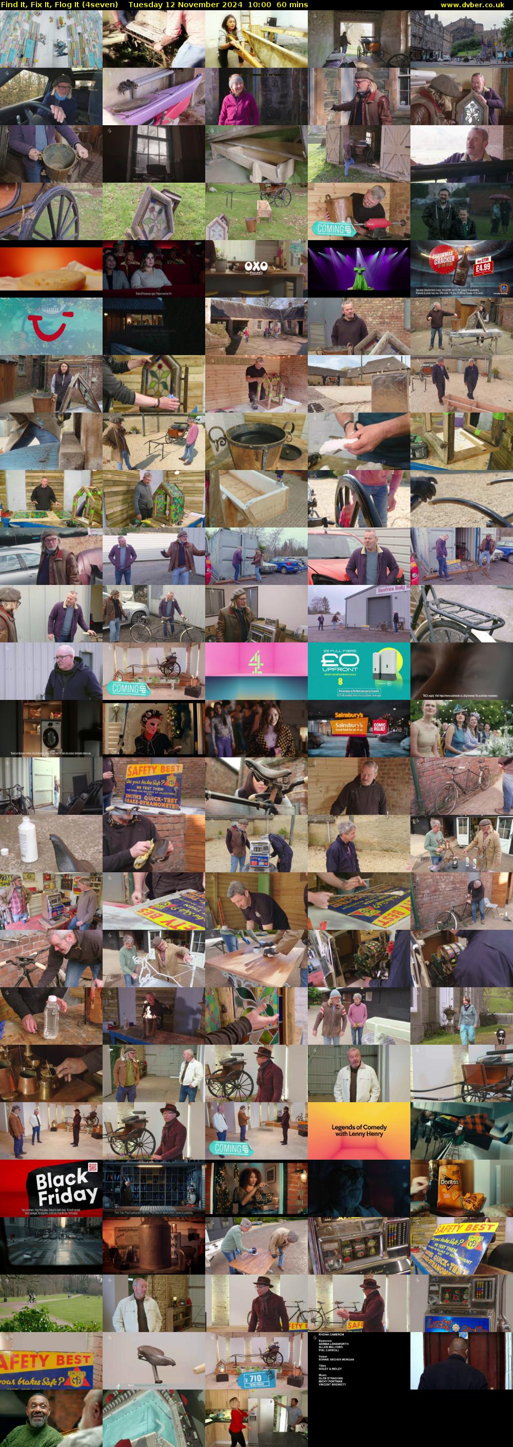 Find It, Fix It, Flog It (4seven) Tuesday 12 November 2024 10:00 - 11:00