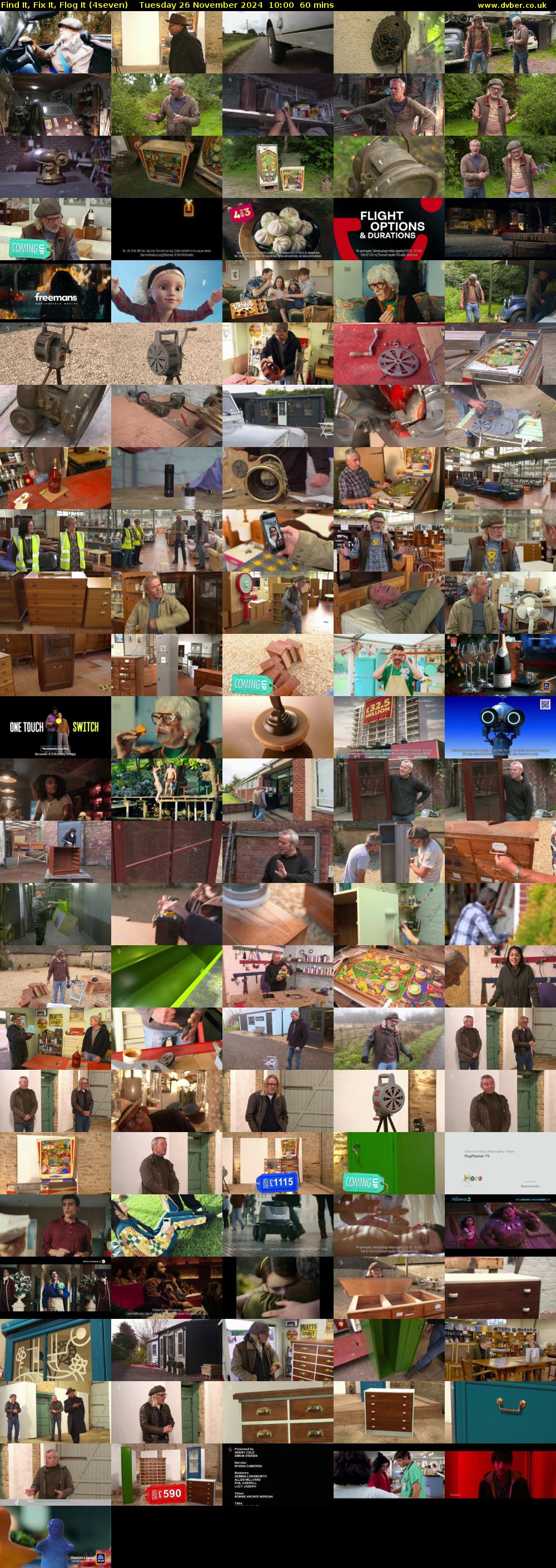 Find It, Fix It, Flog It (4seven) Tuesday 26 November 2024 10:00 - 11:00