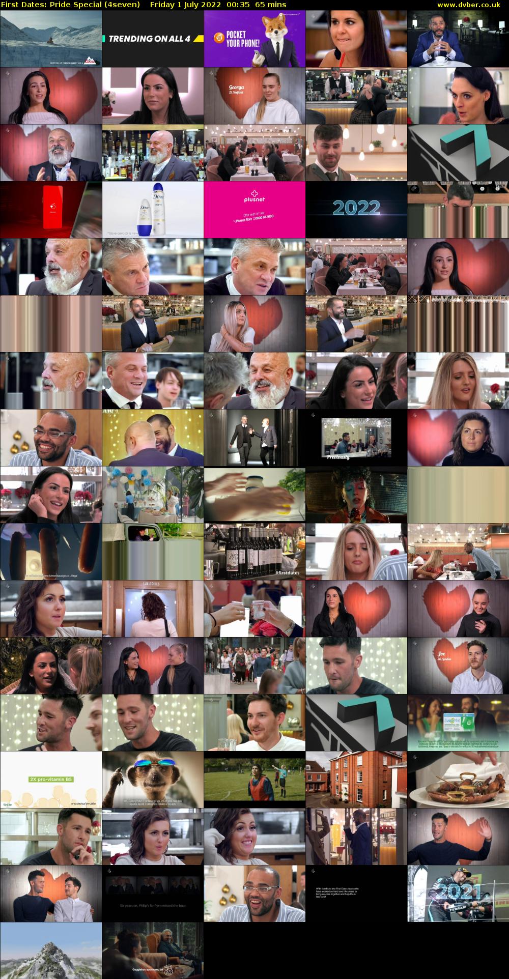 First Dates: Pride Special (4seven) Friday 1 July 2022 00:35 - 01:40