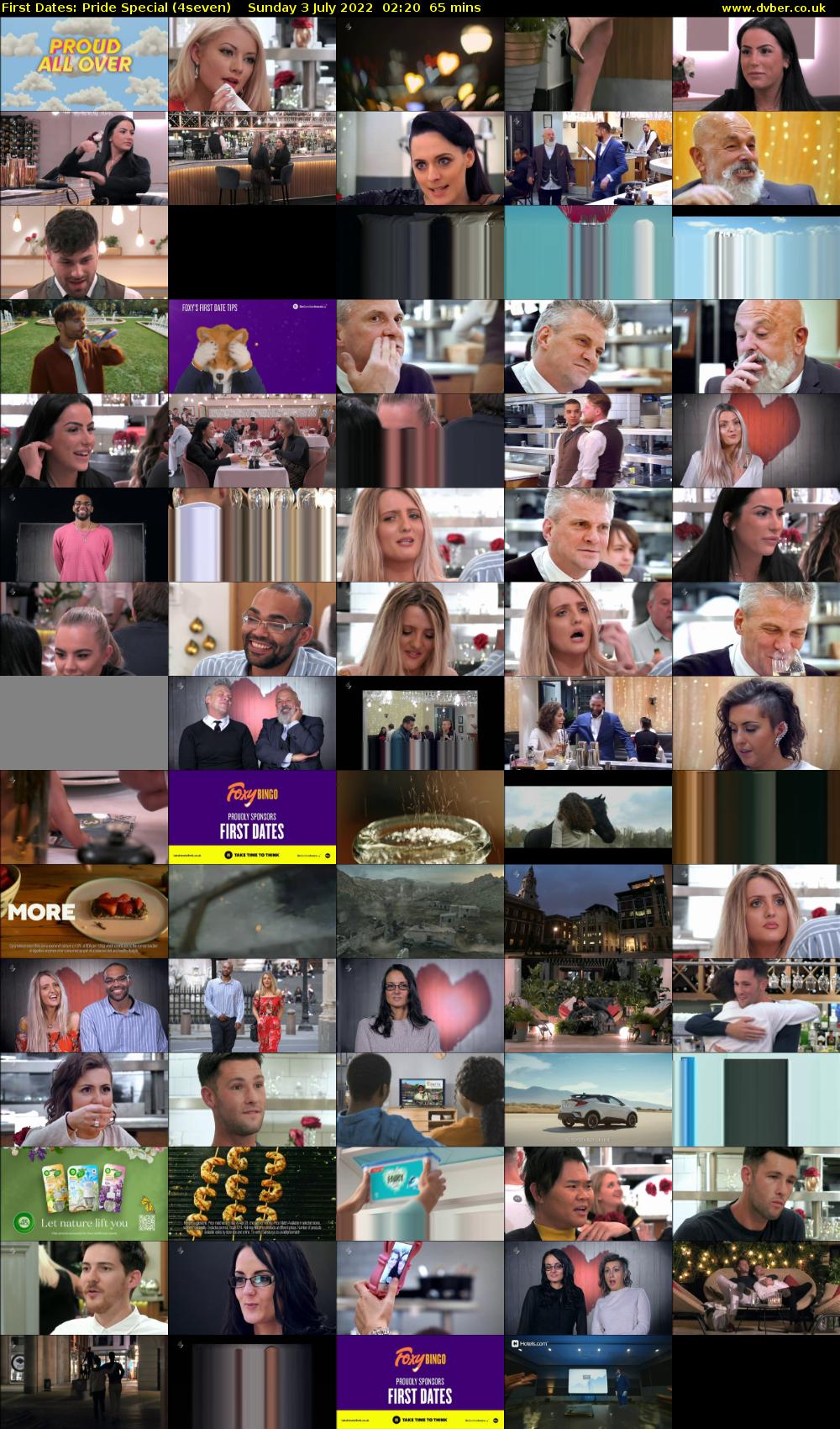 First Dates: Pride Special (4seven) Sunday 3 July 2022 02:20 - 03:25