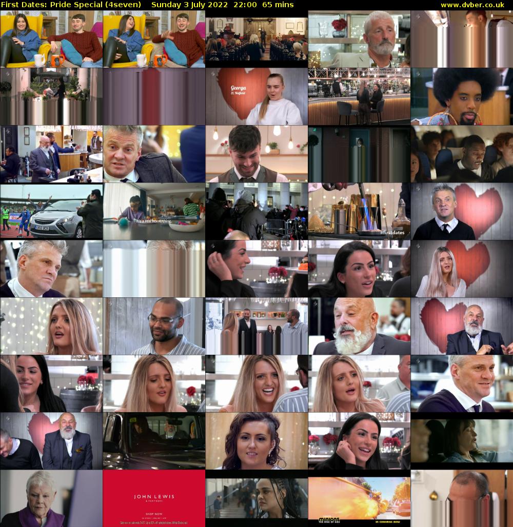 First Dates: Pride Special (4seven) Sunday 3 July 2022 22:00 - 23:05