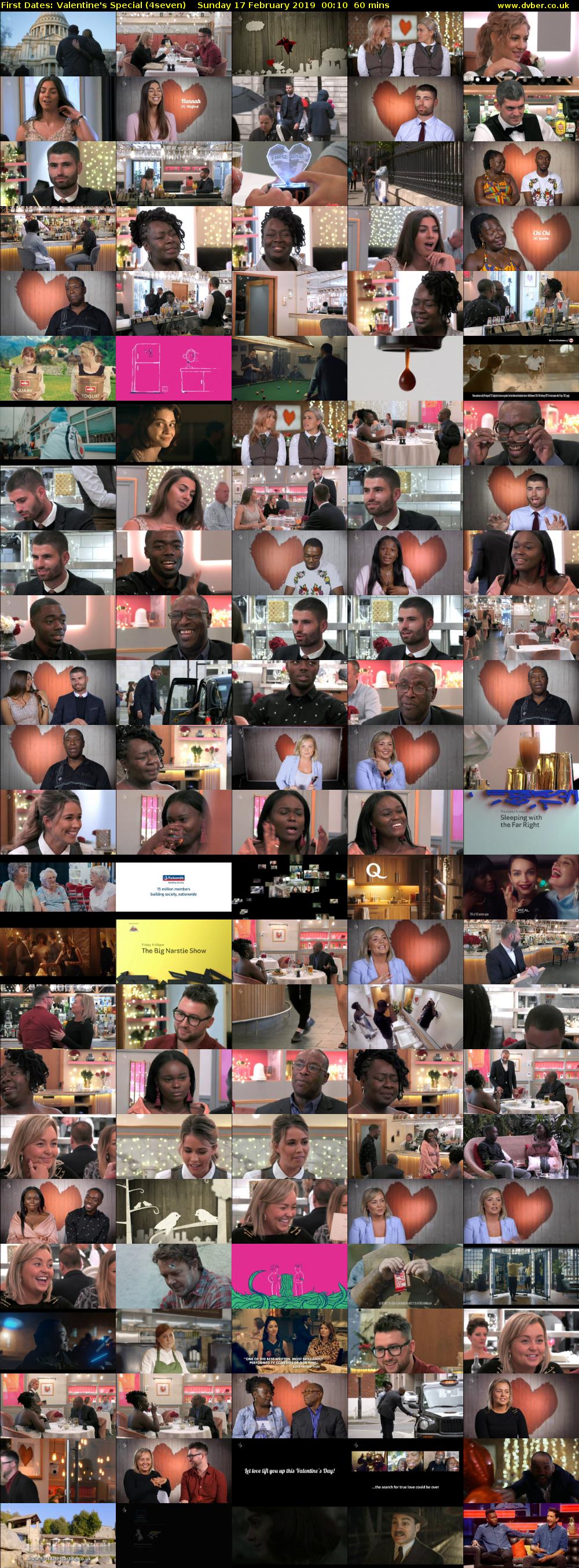 First Dates: Valentine's Special (4seven) Sunday 17 February 2019 00:10 - 01:10