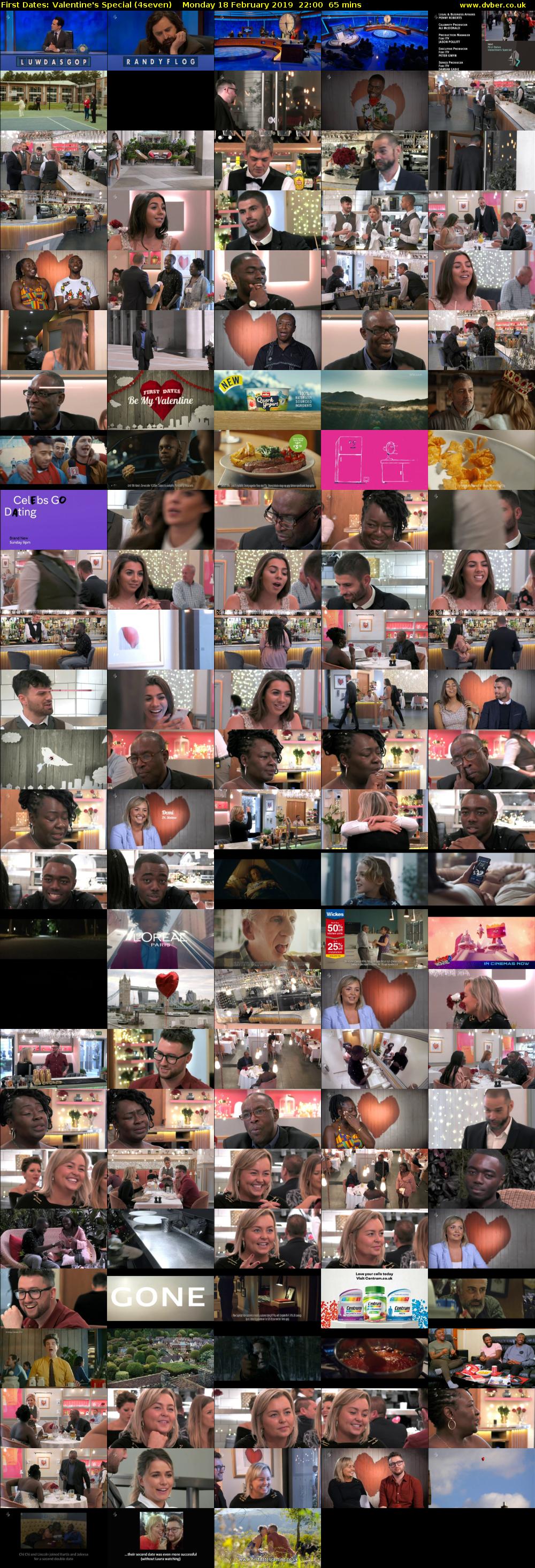 First Dates: Valentine's Special (4seven) Monday 18 February 2019 22:00 - 23:05