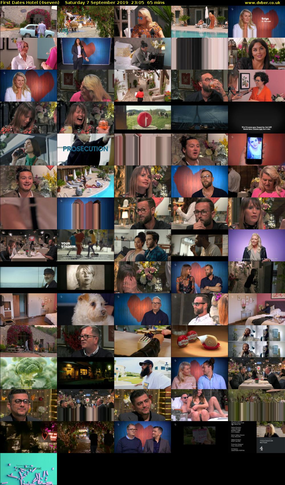 First Dates Hotel (4seven) Saturday 7 September 2019 23:05 - 00:10