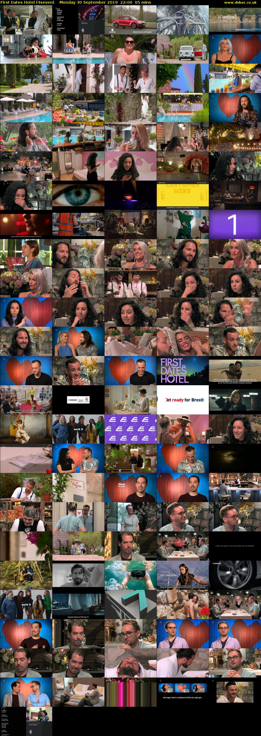 First Dates Hotel (4seven) Monday 30 September 2019 22:00 - 23:05