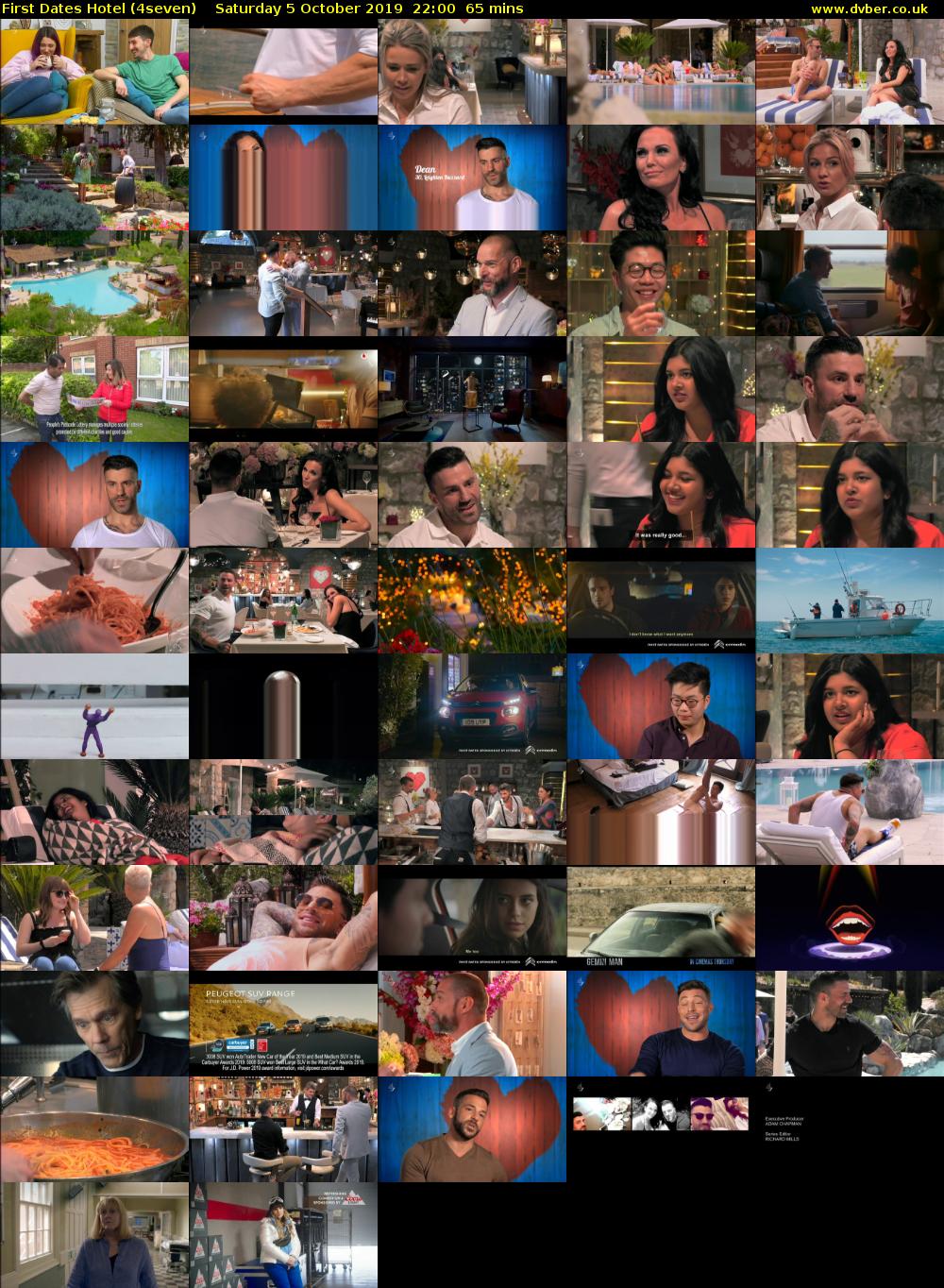 First Dates Hotel (4seven) Saturday 5 October 2019 22:00 - 23:05