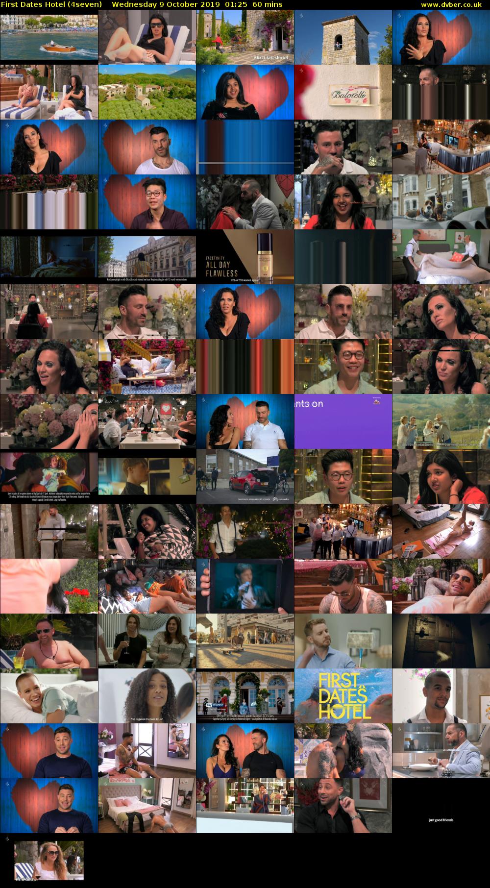First Dates Hotel (4seven) Wednesday 9 October 2019 01:25 - 02:25
