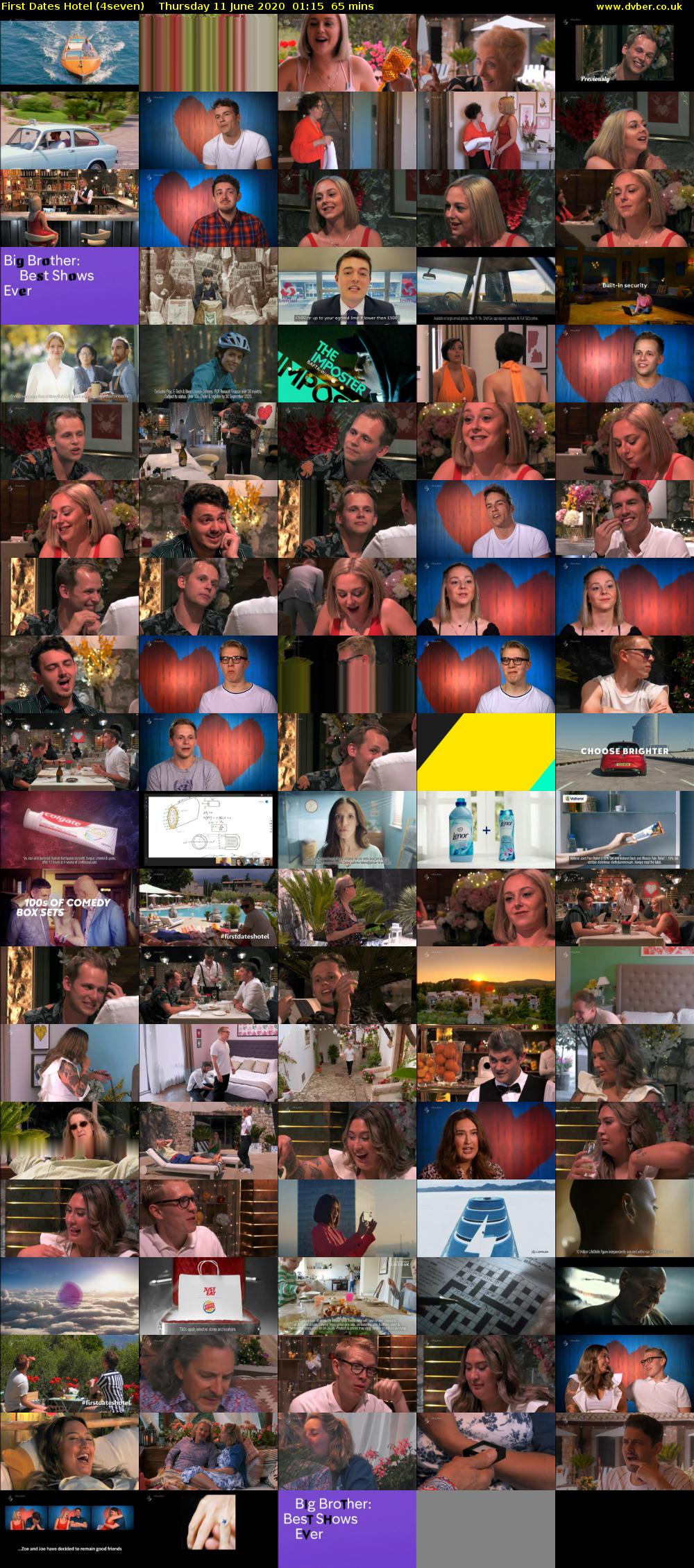 First Dates Hotel (4seven) Thursday 11 June 2020 01:15 - 02:20