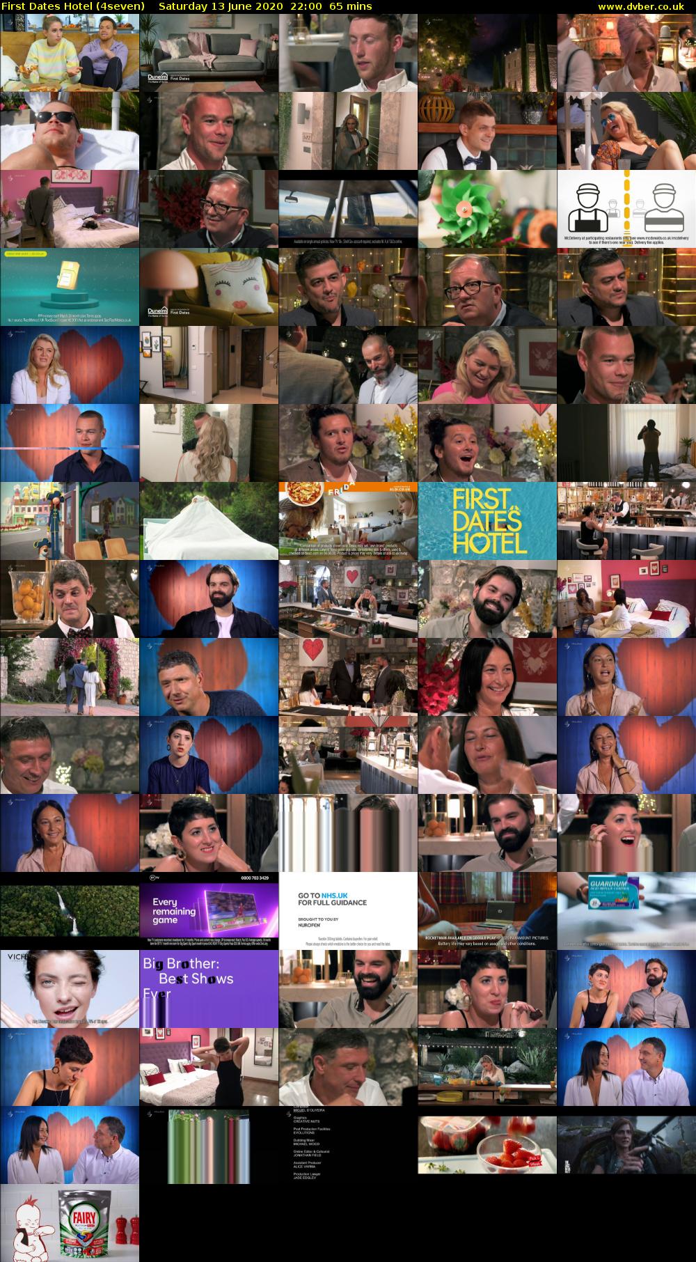 First Dates Hotel (4seven) Saturday 13 June 2020 22:00 - 23:05