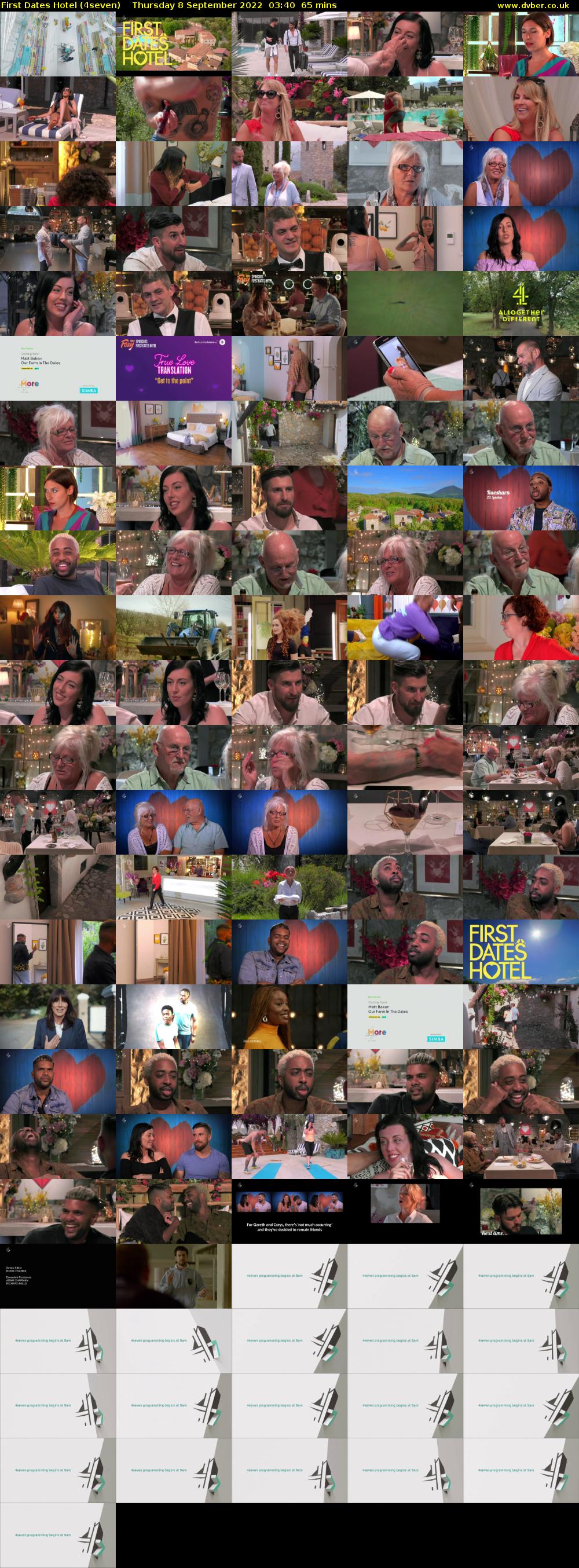 First Dates Hotel (4seven) Thursday 8 September 2022 03:40 - 04:45