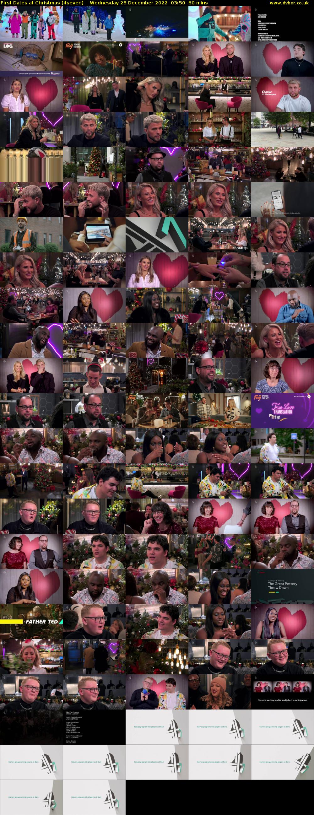 First Dates at Christmas (4seven) Wednesday 28 December 2022 03:50 - 04:50