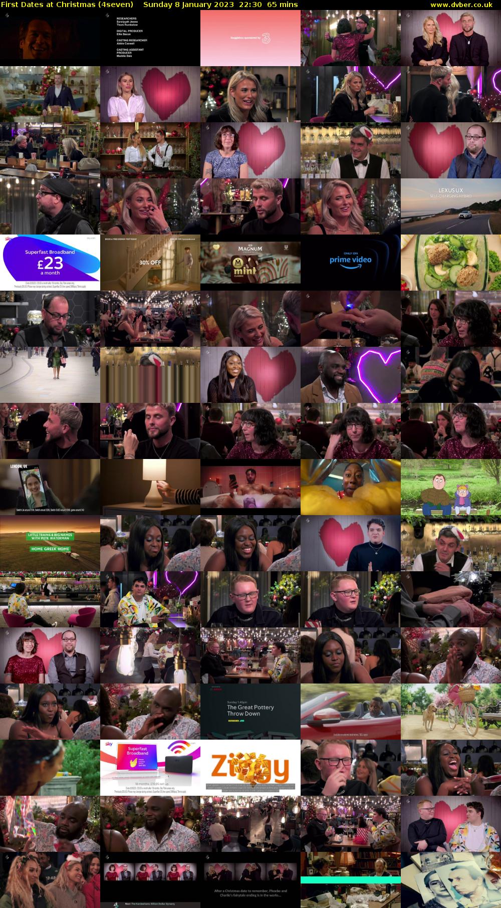 First Dates at Christmas (4seven) Sunday 8 January 2023 22:30 - 23:35