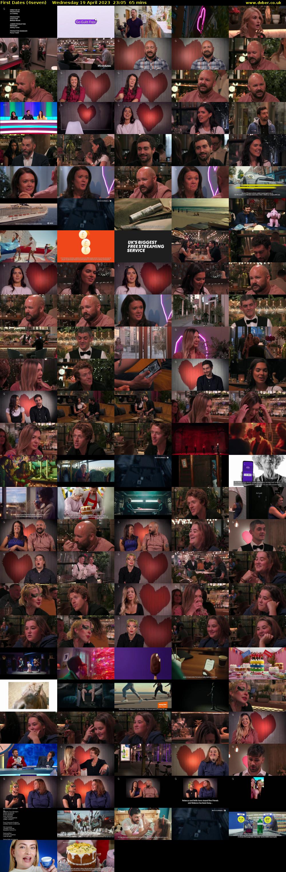 First Dates (4seven) Wednesday 19 April 2023 23:05 - 00:10