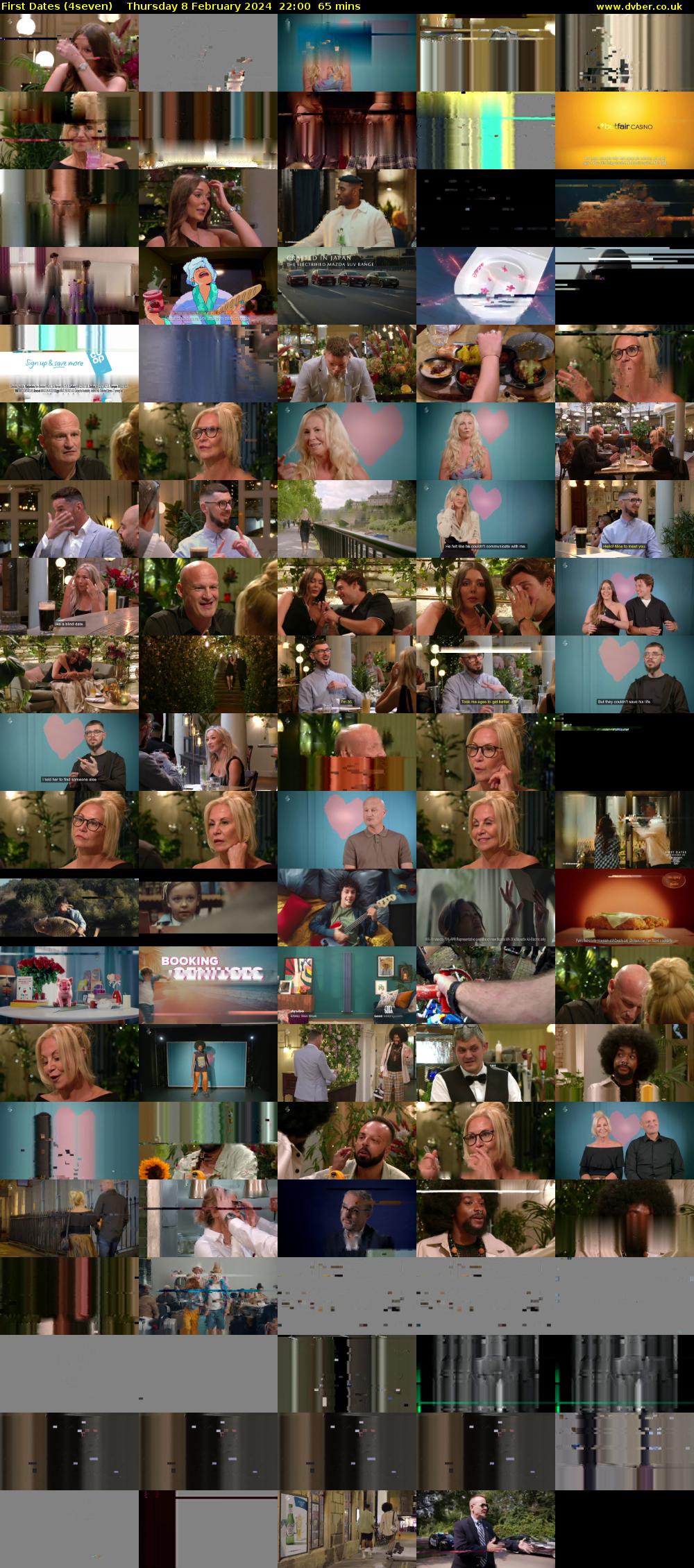First Dates (4seven) Thursday 8 February 2024 22:00 - 23:05