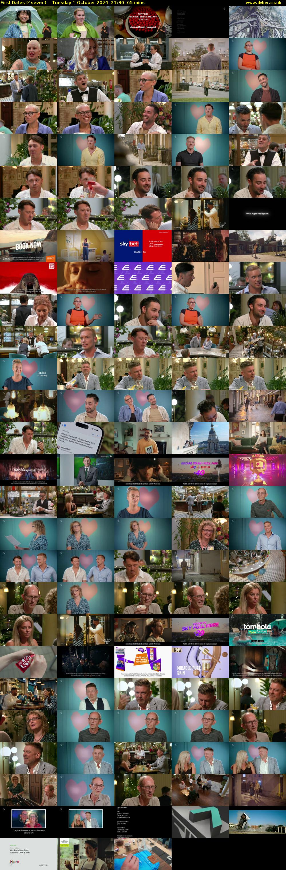 First Dates (4seven) Tuesday 1 October 2024 21:30 - 22:35