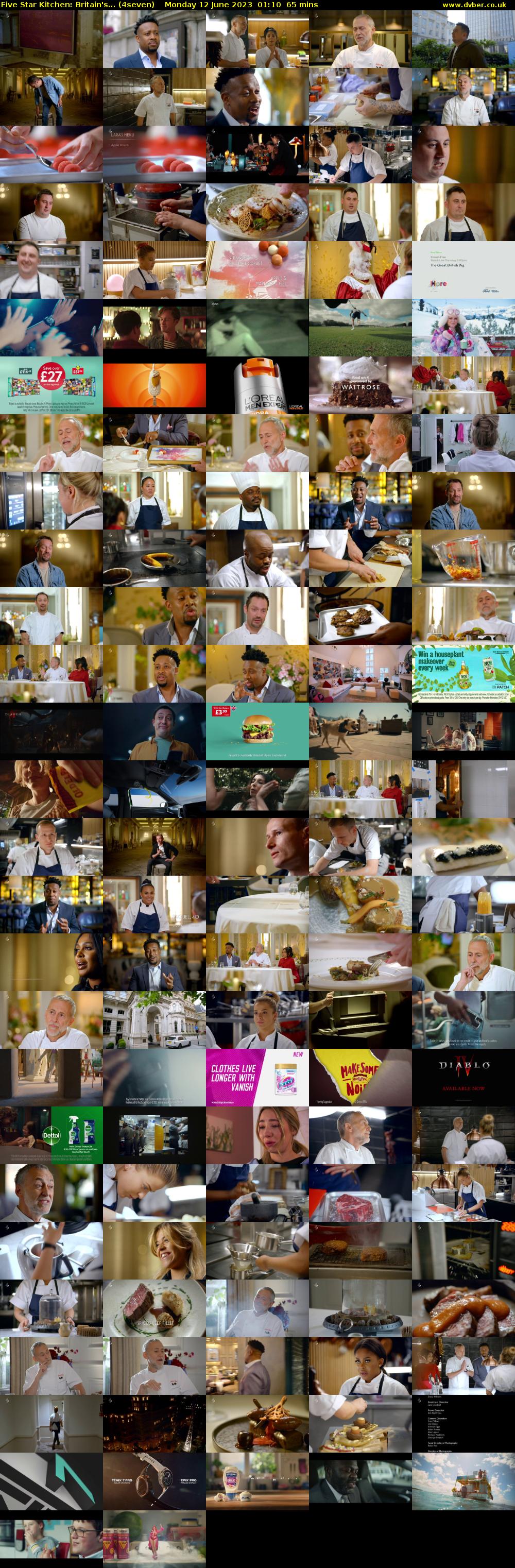 Five Star Kitchen: Britain's... (4seven) Monday 12 June 2023 01:10 - 02:15