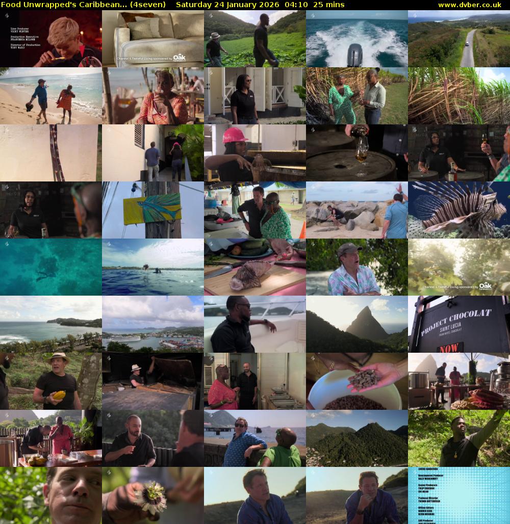 Food Unwrapped's Caribbean... (4seven) Saturday 24 January 2026 04:10 - 04:35