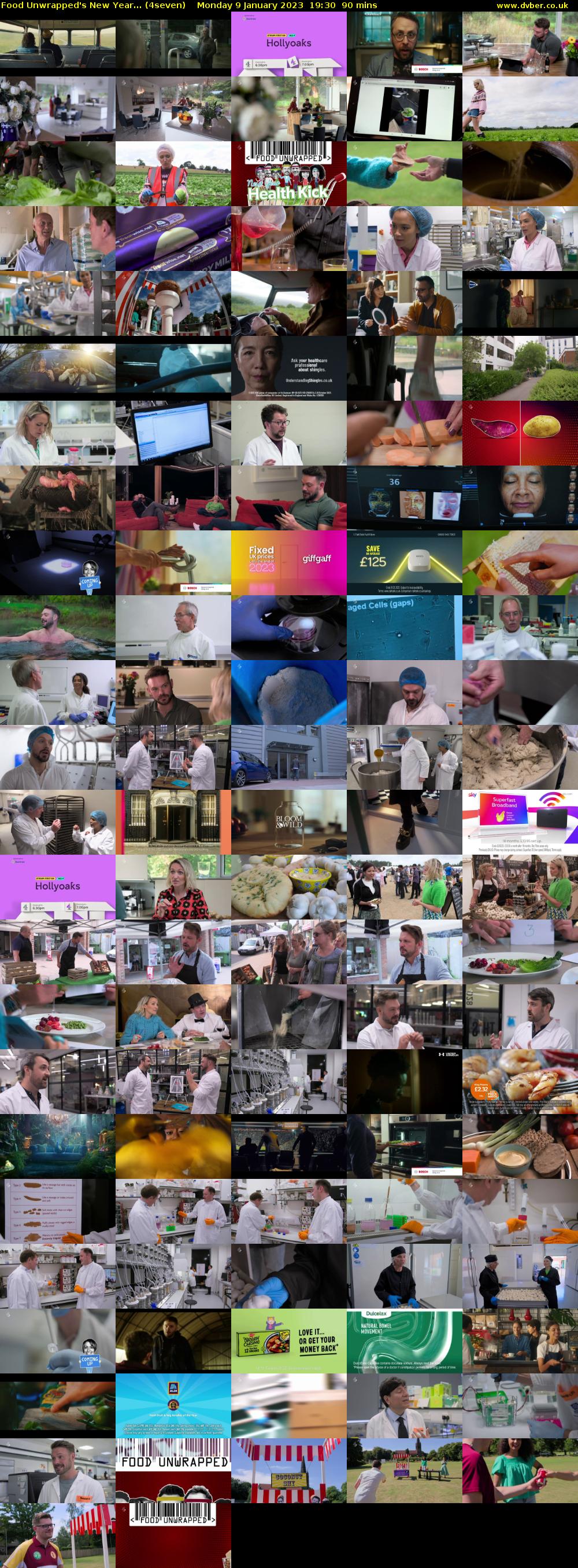 Food Unwrapped's New Year... (4seven) Monday 9 January 2023 19:30 - 21:00