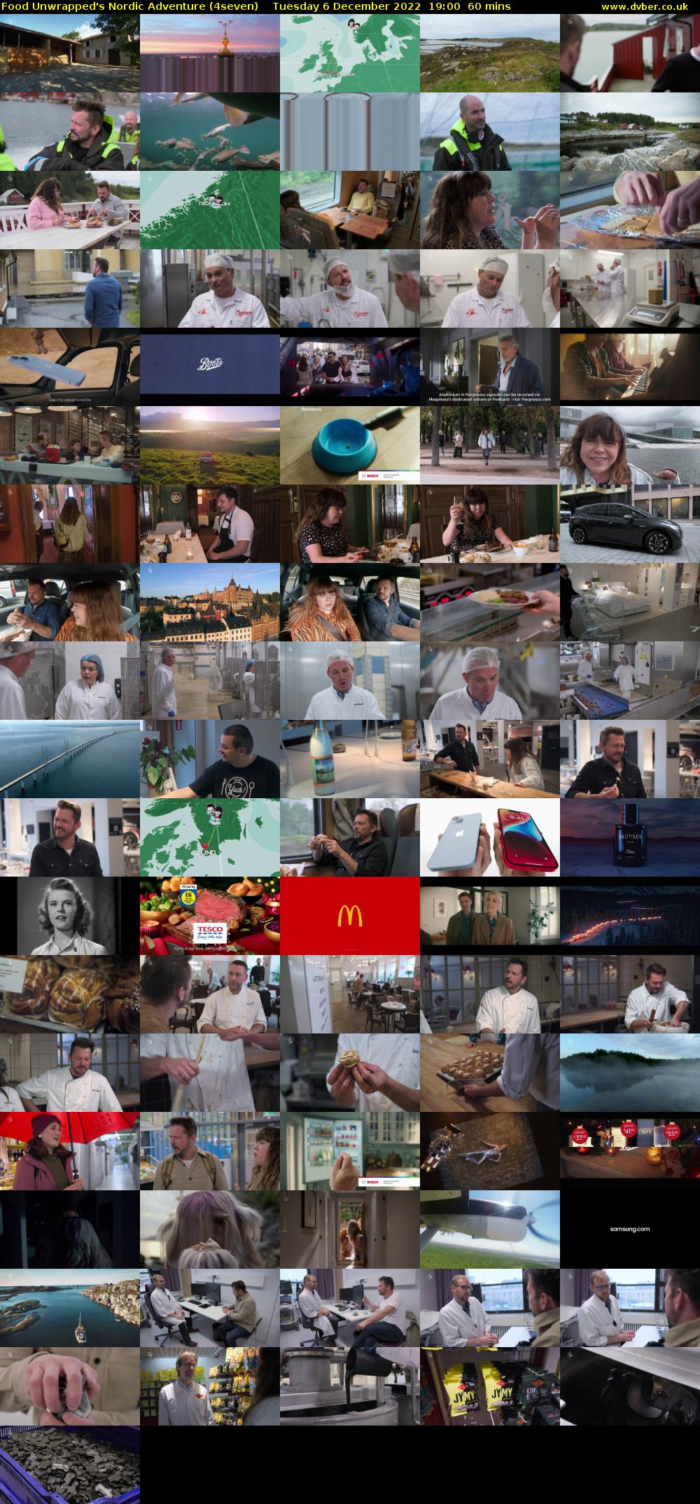 Food Unwrapped's Nordic Adventure (4seven) Tuesday 6 December 2022 19:00 - 20:00