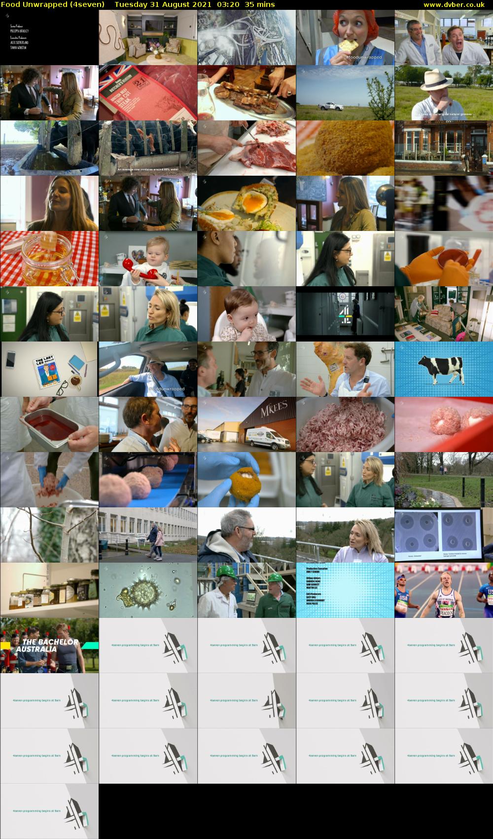 Food Unwrapped (4seven) Tuesday 31 August 2021 04:20 - 04:55