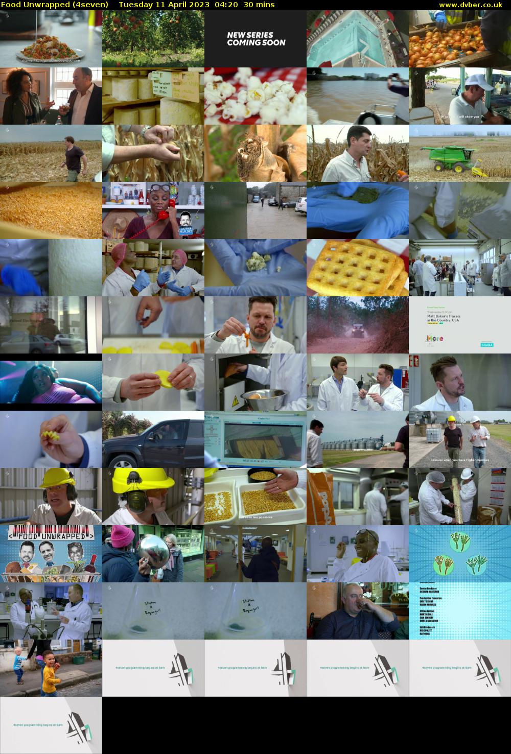 Food Unwrapped (4seven) Tuesday 11 April 2023 04:20 - 04:50
